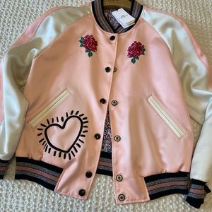 Coach reversible bomber jacket